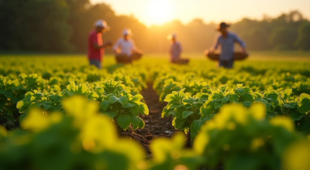 Cosecha sostenible de ingredientes botánicos